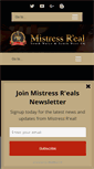 Mobile Screenshot of mistressreal.net